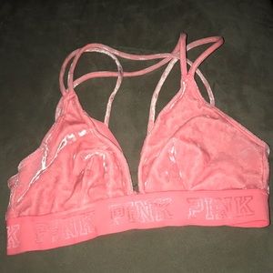 Velvet bralette